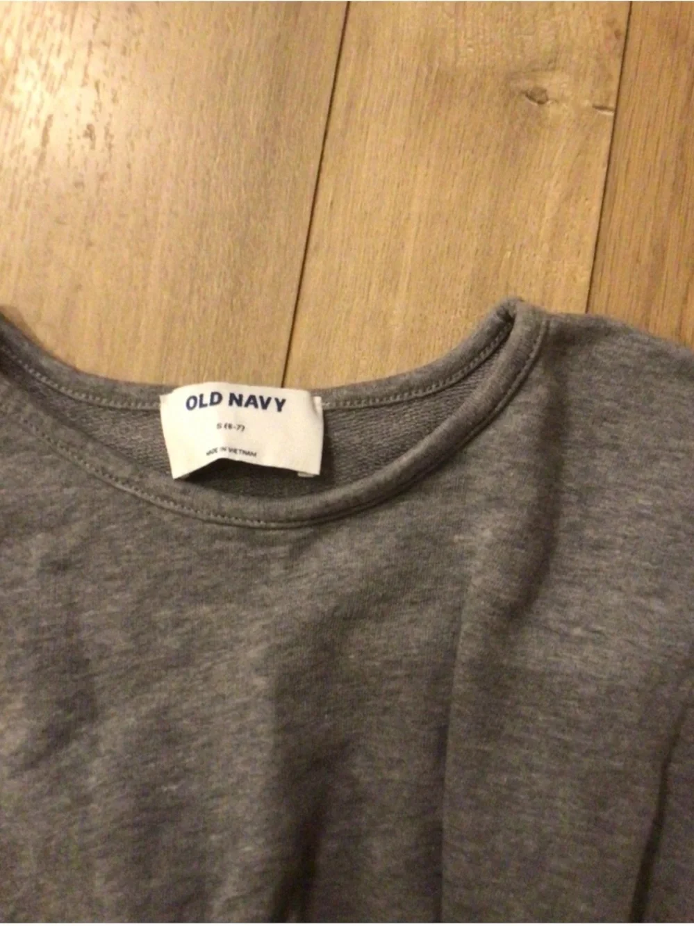 BUNDLE $3/$15  Old Navy Grey Tie-Waist A-Line Knit Dress small 6-7